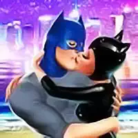 Beijo Noturno Da Mulher-Gato captura de tela do jogo