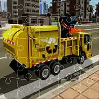 Müllwagen Puzzle