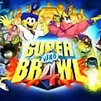 Nick Super Brawl 4 στιγμιότυπο οθόνης παιχνιδιού