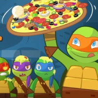 忍者タートルズ：タートルのようなピザがやります！