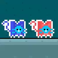 Κόκκινες Και Μπλε Γάτες στιγμιότυπο οθόνης παιχνιδιού