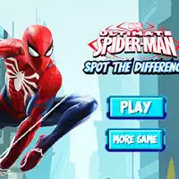 Spiderman Finde Die Unterschiede - Puzzlespiel
