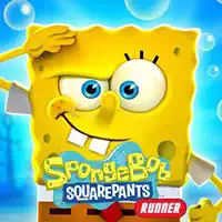 Spongebob Kanciastoporty Biegacz Gra Przygoda zrzut ekranu gry