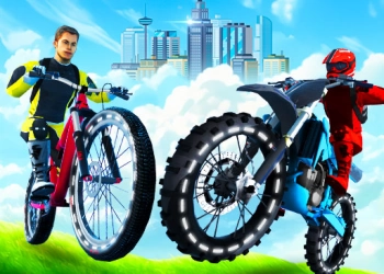 City Bike Racing Champion skærmbillede af spillet