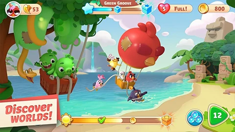 Angry Birds Journey screenshot #3