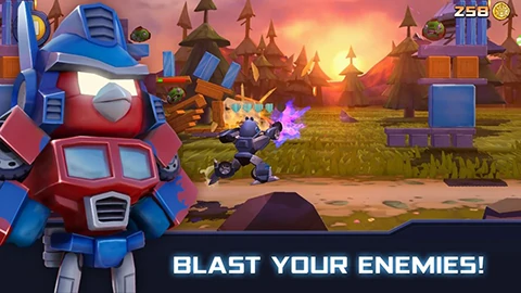 Angry Birds Transformers screenshot #1