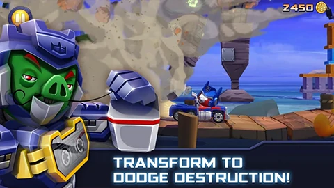 Angry Birds Transformers screenshot #4