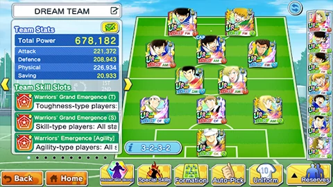 Captain Tsubasa: Dream Team screenshot #5