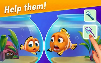 Fishdom game screenshot