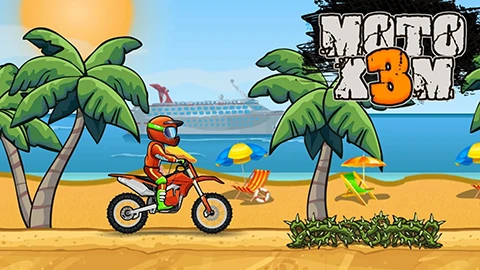 Moto X3m Bike Race Game screenshot #1