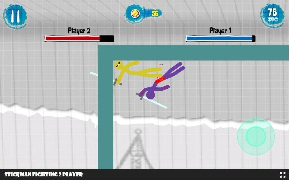 Stickman Fighting 2 Player screenshot #4