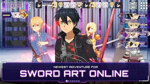 Sword Art Online Alicization Rising Steel game screenshot