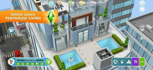 The Sims™ FreePlay game screenshot