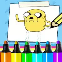 Adventure Time: How To Draw Jake