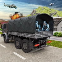Wojskowa Ciężarówka Do Transportu Maszyn
