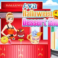 Ava Halloween Dessert Shop game screenshot