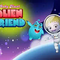 Baby Hazel Alien Friend game screenshot