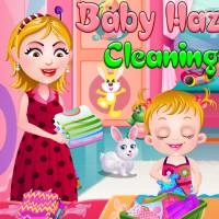 Baby Hazel: Cleaning Time