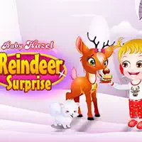 Baby Hazel Reindeer Suprise