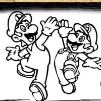 back_to_school_mario_coloring Oyunlar