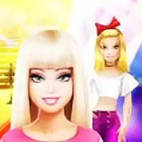 Barbie and Lara Red Carpet game screenshot