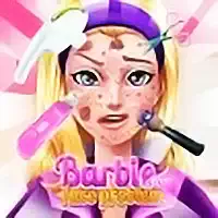 Problème De Visage De Barbie Hero