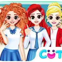 bff_princess_back_to_school بازی ها