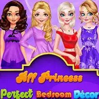 Bff Princess Perfect Bedroom Decor game screenshot