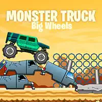 Monstertruck Mit Großen Rädern