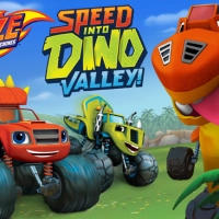 Blaze And The Monster Machines. Speed Into Dino Valley