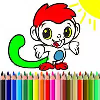 bts_monkey_coloring ゲーム