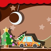 car_racing_winter ເກມ