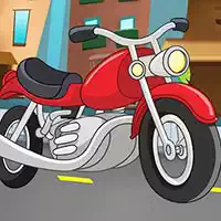 cartoon_motorbike_jigsaw игри