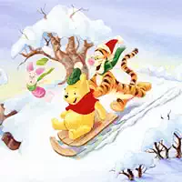 Christmas Winnie Pooh Jigsaw