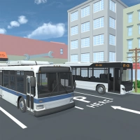 Stadsbus Parkeersimulatoruitdaging 3D