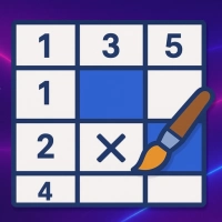 Színes Nonogram Rejtvény 2