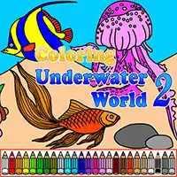 Раскраски Подводный Мир 2