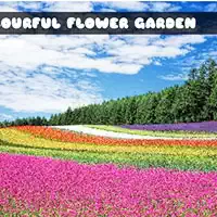 Colourful Flower Garden Jigsaw