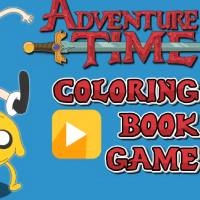 colouring_in_adventure_time ເກມ