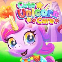 Cute Unicorn Care խաղի սքրինշոթ