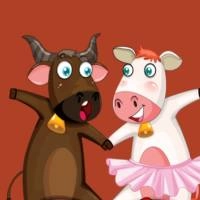Dancing Cow And Bull Rescue