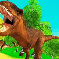 Dinosaurio Caza Dino Ataque 3D