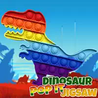 Dinosaur Pop It Jigsaw