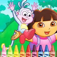 Dora The Explorer 4 Coloring