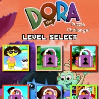 Dora Wyzwanie Puzzle