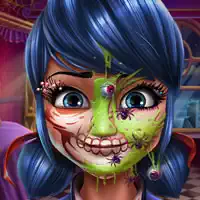 dotted_girl_halloween_makeup Игры