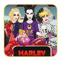 Игра На Одевание: Harley И Bff Pj Party