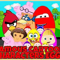 Famous Cartoon Characters Eggs