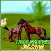 Farm Animals Jigsaw game screenshot