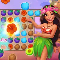 hawaii_match_3 เกม